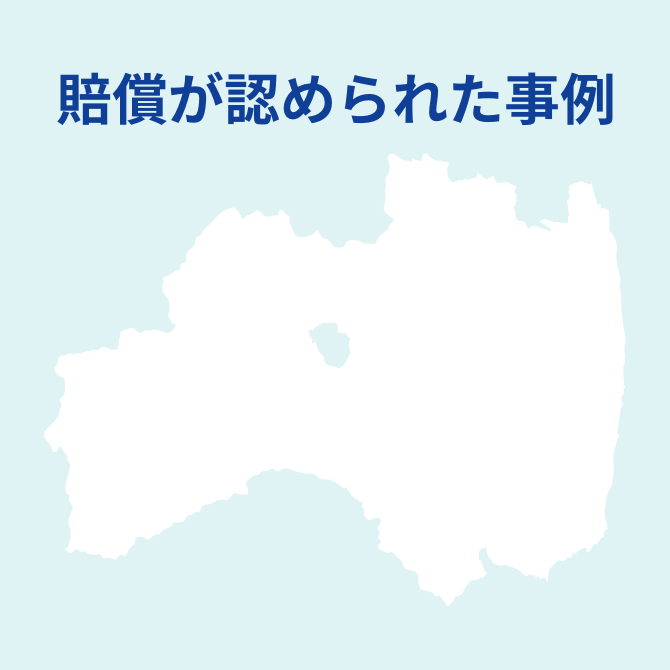 賠償が認められた事例